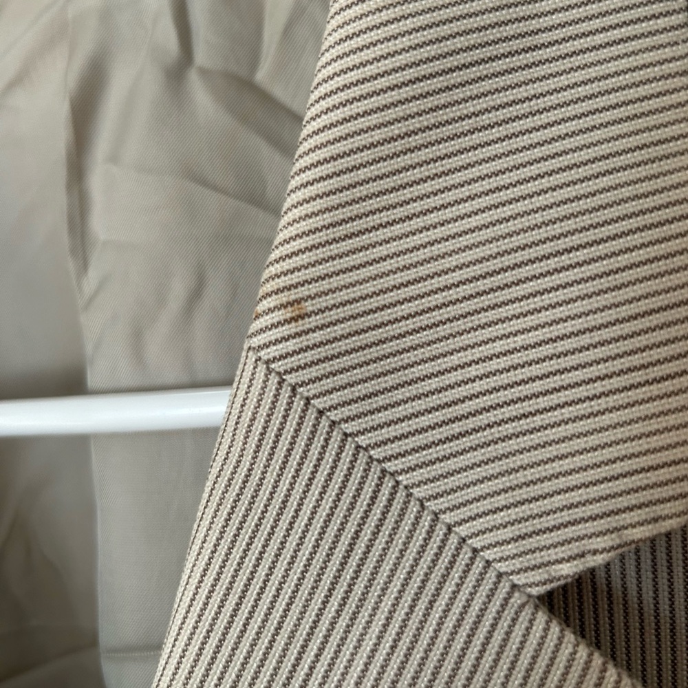 Vintage Gucci Men's Cream Single Breasted Blazer Wool Blend - Picture 10 of 13